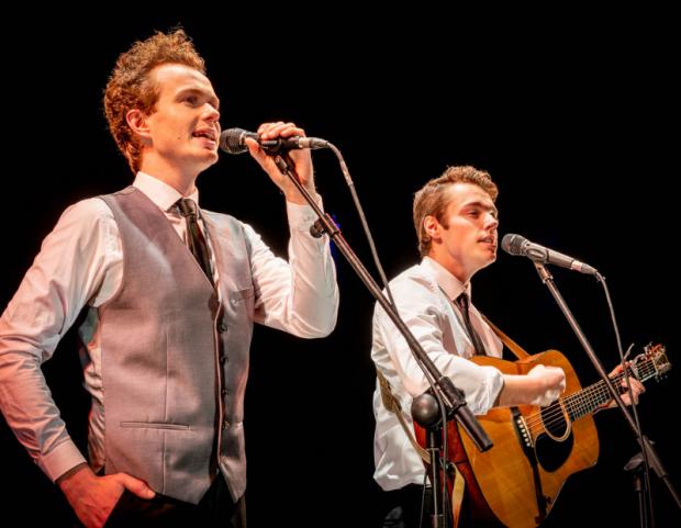 Bridgwater Mercury: The performance follows the duo from their Tom and Jerry days to their Central Park reformation concert. Picture: The Simon & Garfunkel Story