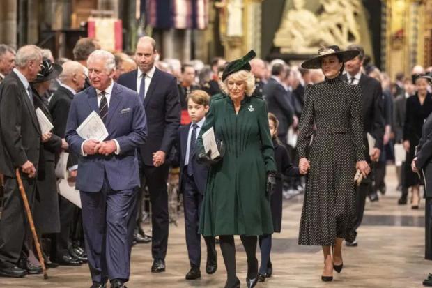 Bridgwater Mercury: Harry and Meghan did not attend the Duke of Edinburgh's memorial service in London last month (PA)