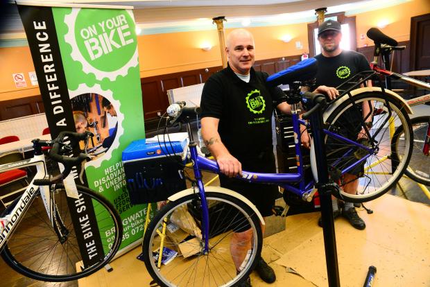 Bridgwater Mercury: Dereck Cutler and Duncan Bawler from On Your Bike