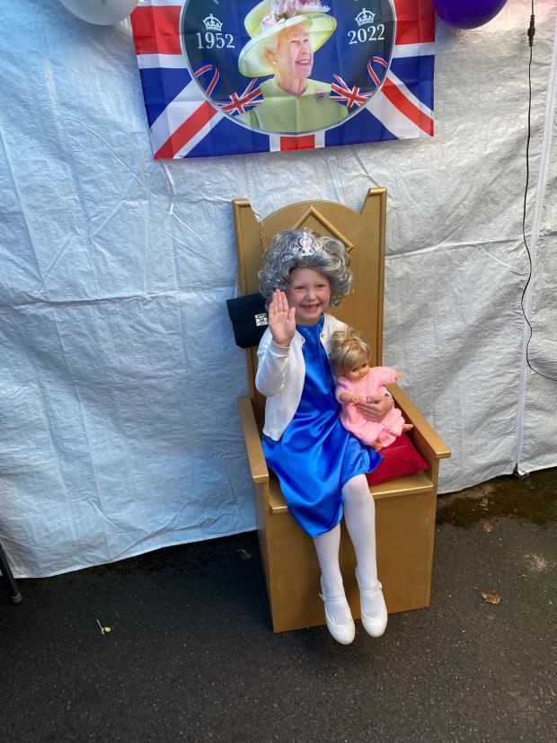Bridgwater Mercury: The family-friendly party even featured a brief visit from the Queen herself!