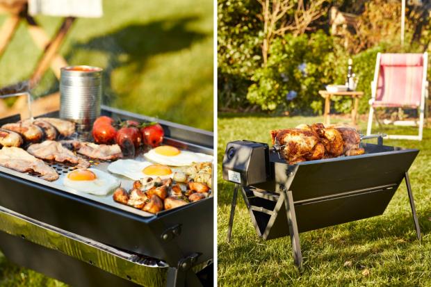 Bridgwater Mercury: Asado uBer-Q Barbecue, Rotisserie, Grill plate and Carry Bag (Lakeland/Canva)
