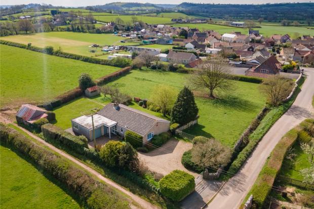 Bungalow with an agricultural tie and delightful views near Wells sold for £455,000 at Greenslade Taylor Hunt’s property auction