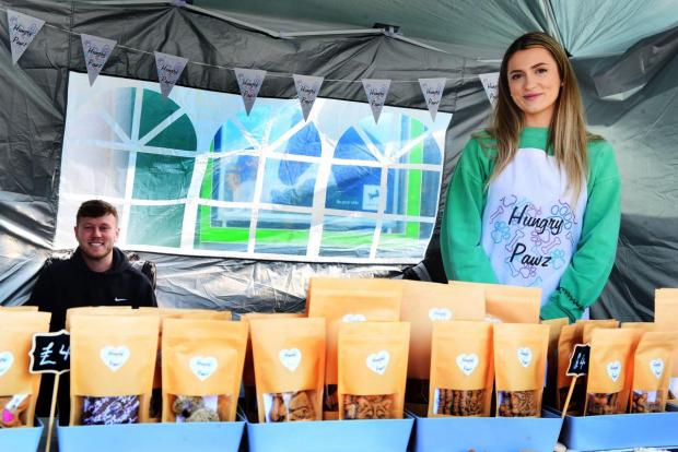 Bridgwater Mercury: Hungry Pawz will bring homemade, natural dog treats to the market. Picture: Steve Richardson