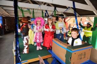 Carnival fun at Eastover Primary School.