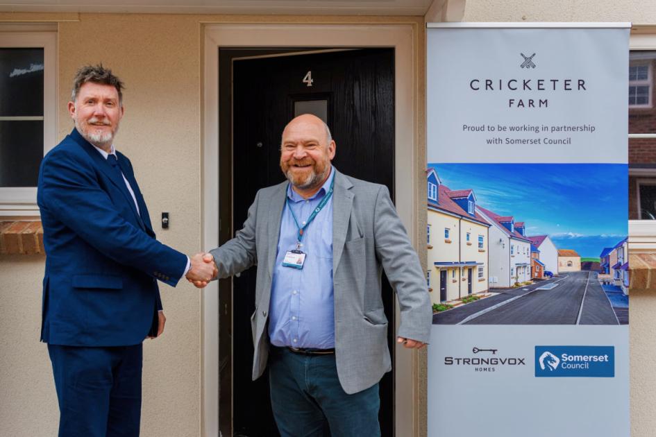 Partnership provides 16 affordable homes in Nether Stowey 