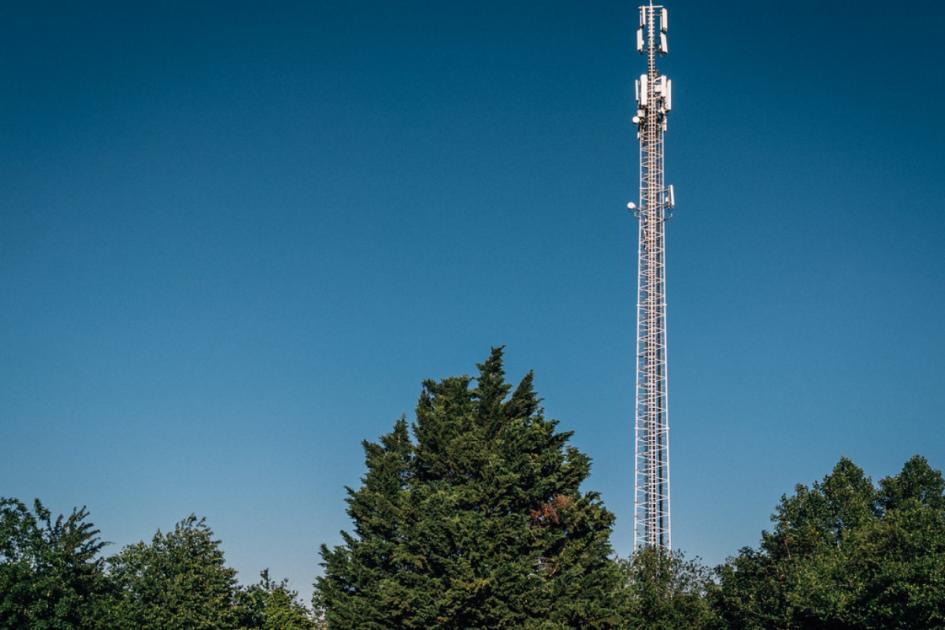 Plans to install 23 metre tall Vodafone 5G tower near beach in Sedgemoor 