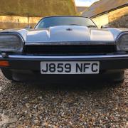 REVVING UP FOR AUCTION: The 1992 Jaguar XJS is valued at between £5,000 and £7,000