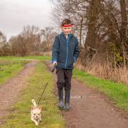 Nine-year-old Bradley Gould-Davies has started a dog walking business in Cannington.