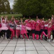 The Wear it Pink Ladies at Enmore Park