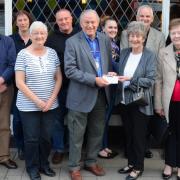 CHEQUE DONATIONS: £1,200 to Musgrove Leukemic Group Somerset