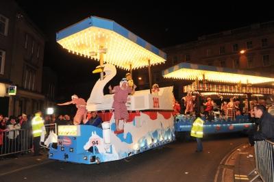 One Plus One CC at Bridgwater Carnival 2012