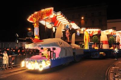 St George's CC at Bridgwater Carnival 2012