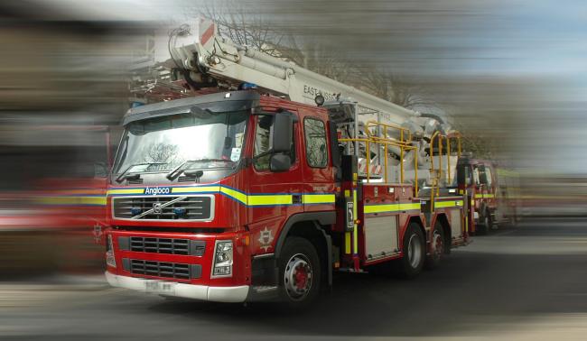 Fire crews called to Bristol Road vehicle fire last night