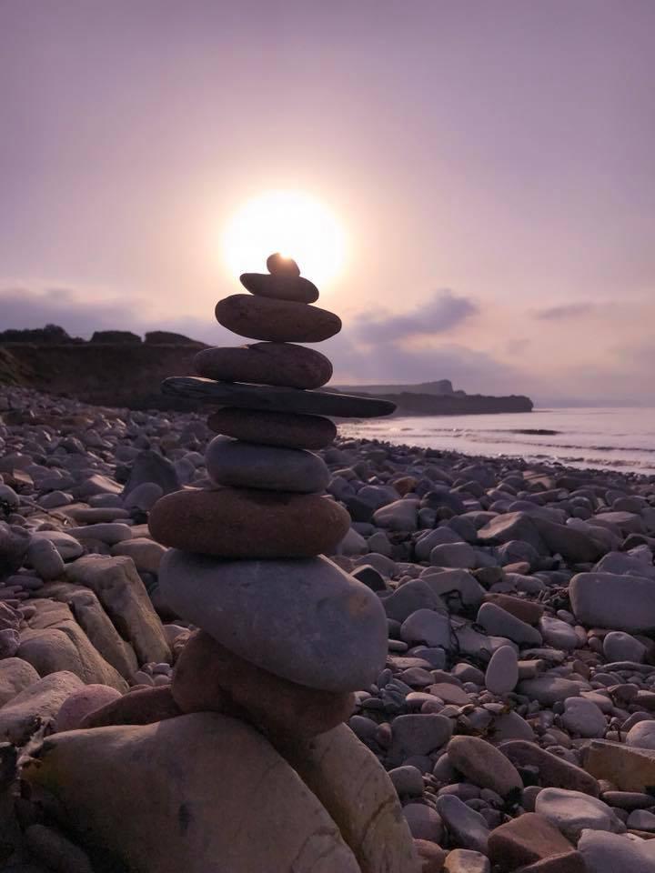 TOWER: At Kilve beach by Keanu Drone. PUBLISHED: October 24, 2017