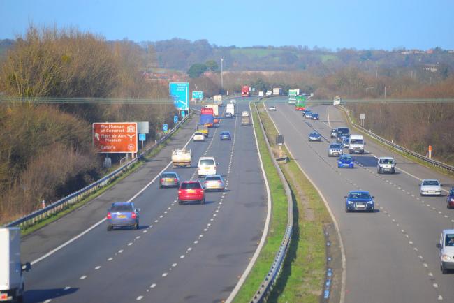 ROADWORKS: On the M5 through Somerset