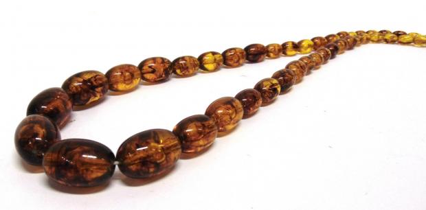 Bridgwater Mercury: IN VOGUE: Amber beads have been big sellers at recent antiques sales at Greenslade Taylor Hunt.